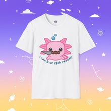 Load image into Gallery viewer, Axolotl Knife Threat Unisex T-Shirt