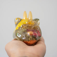 Load image into Gallery viewer, Summer Solstice Horned Cat Head