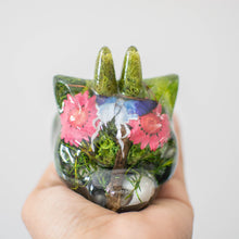 Load image into Gallery viewer, Botanical Horned Cat Head