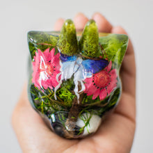 Load image into Gallery viewer, Botanical Horned Cat Head