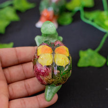 Load image into Gallery viewer, Botanical Brain Skull Figurine