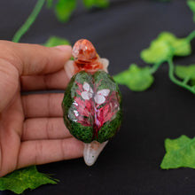 Load image into Gallery viewer, Botanical Brain Skull Figurine