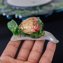 Load image into Gallery viewer, Botanical Strawberry Snail Figurine