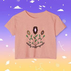 Wildly Inappropriate Cropped Tee