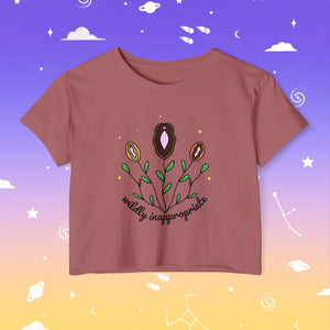 Wildly Inappropriate Cropped Tee