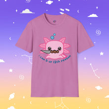 Load image into Gallery viewer, Axolotl Knife Threat Unisex T-Shirt
