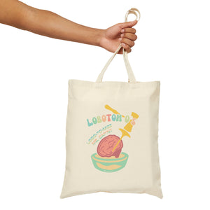 Lobotom-O's Cotton Canvas Tote Bag