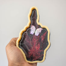 Load image into Gallery viewer, Holo Moth Middle Finger Tray
