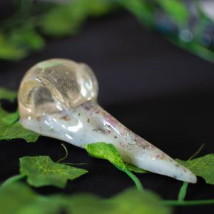 Mini 3D Raven Skull