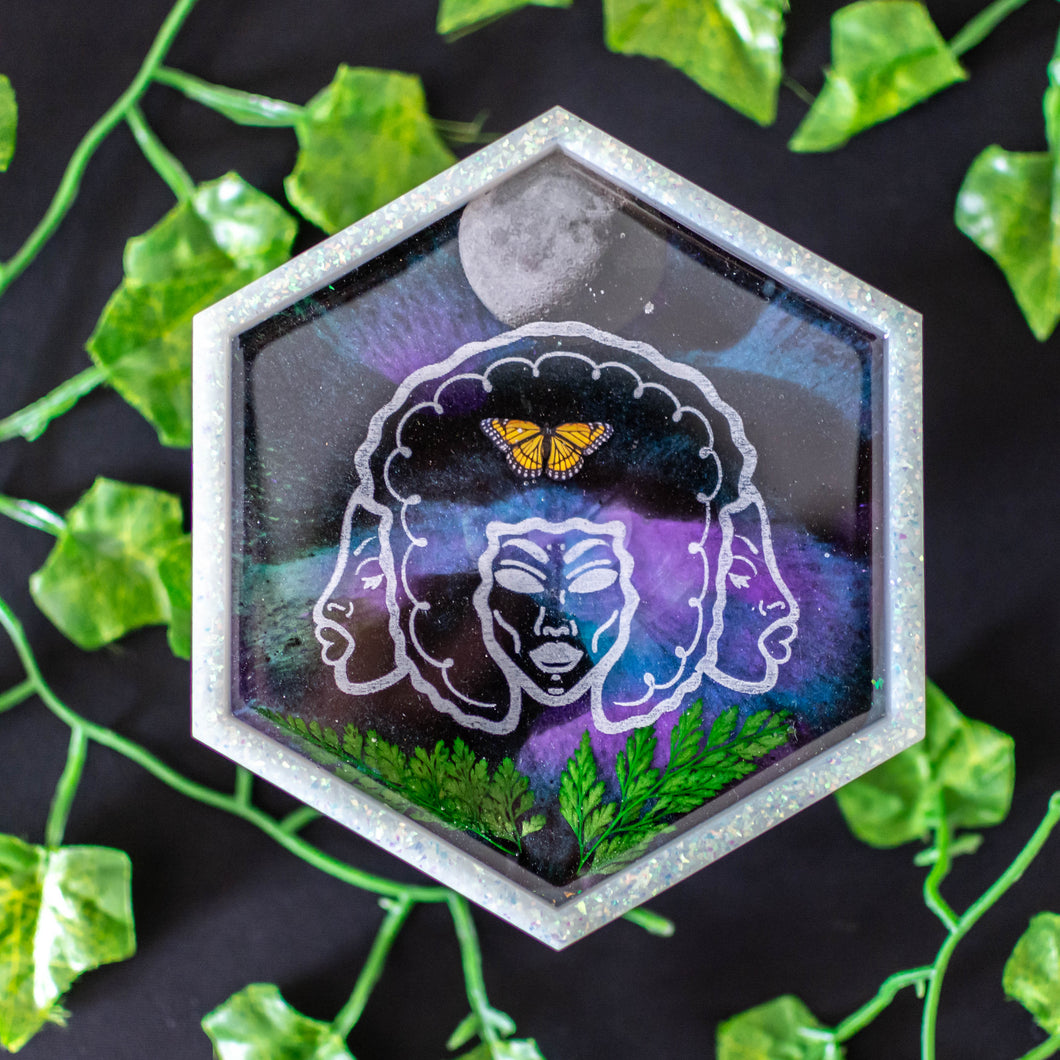 Celestial Erzulie Hexagonal Tray