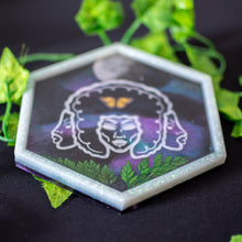 Load image into Gallery viewer, Celestial Erzulie Hexagonal Tray
