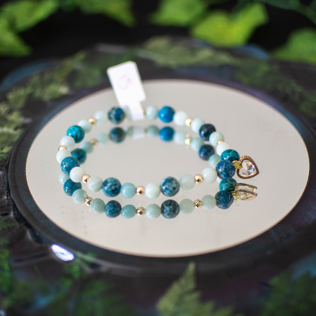 Imperial Jasper & Amazonite Bracelet