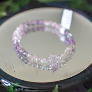 Crackle Bead Bracelet