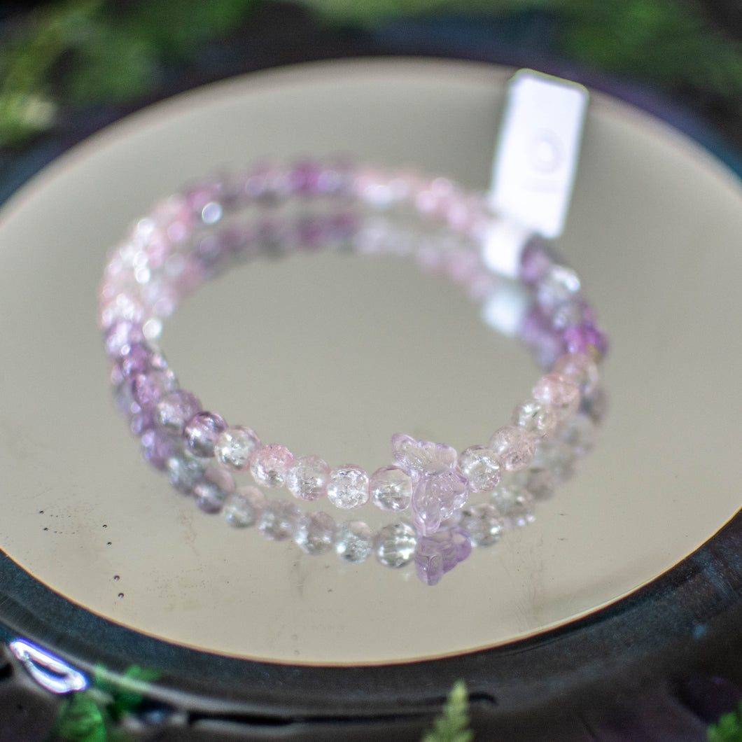 Crackle Bead Bracelet