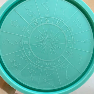 8" Constellation Zodiac Wheel Tray Mold