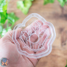 Load image into Gallery viewer, Crystal Cluster Sphere Holder Mold
