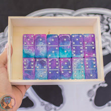 Load image into Gallery viewer, Galaxy Double Six Domino Set
