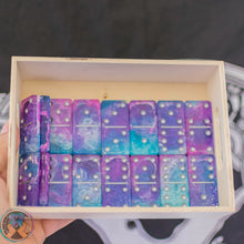 Load image into Gallery viewer, Galaxy Double Six Domino Set
