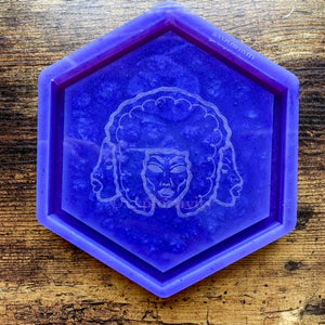 6.5" Afro-Hekate Tray Mold