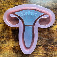 Load image into Gallery viewer, 8.5” Uterus Tray or Wall Shelf Mold
