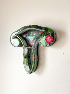 8.5” Uterus Tray or Wall Shelf Mold