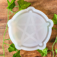 Load image into Gallery viewer, 6.5” Pentagram/Pentacle Tray Mold
